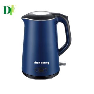 Ấm đun nước cao cấp Điện Quang EKT09 (1500W, 1.5L, inox 304, vỏ 2 lớp, có chức năng giữ ấm)