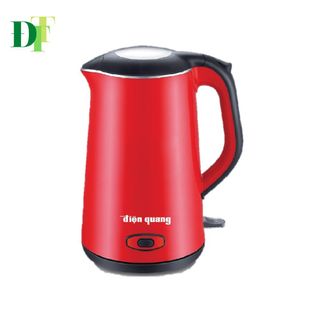 Ấm đun nước cao cấp Điện Quang EKT09 (1500W, 1.5L, inox 304, vỏ 2 lớp, có chức năng giữ ấm)