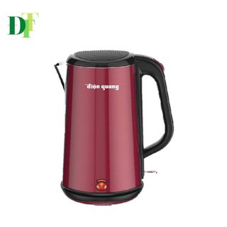 Ấm đun nước cao cấp Điện Quang EKT08 ( 1800W, 1.8L, inox 304, vỏ 3 lớp )