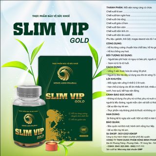 Giảm Cân Slimvip Gold - Cty TNHH Dược Phẩm Hồng Minh Pharma giá sỉ