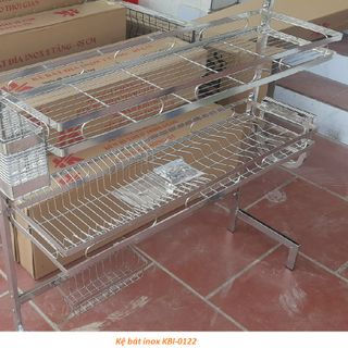 Khay úp bát đĩa inox, Kệ úp chén đĩa inox giá rẻ Gia Dụng Hồng Kỳ