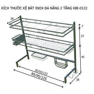 Khay úp bát đĩa inox, Kệ úp chén đĩa inox giá rẻ Gia Dụng Hồng Kỳ