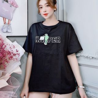 Chuyên sỉ Áo phông cotton khô form oversize dưới 75kg haperrrr Xưởng may YoYo chuyên sỉ áo thun thái
