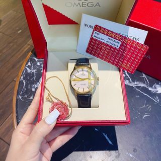 ĐỒNG HỒ OMEGA NAM DÂY DA HOT