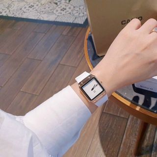 ĐỒNG HỒ GUUOU CAO SU VUÔNG XINH