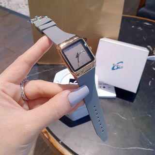 ĐỒNG HỒ GUUOU CAO SU VUÔNG XINH