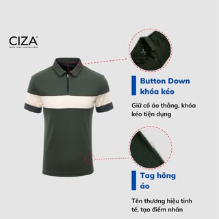 Áo Polo Nam Cổ Bẻ Thun Basic Cộc Tay Vải Cotton Cao Cấp