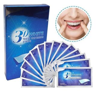 Miếng dán trắng răng 3d white hộp 7 gói nội địa trung