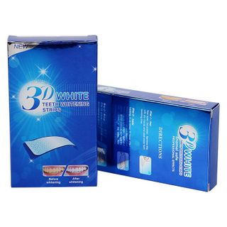 Miếng dán trắng răng 3d white hộp 7 gói nội địa trung