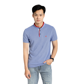 Áo Polo Cổ Tàu Thêu Con Chim 3 Màu APNR13 - CIZA