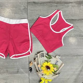 Set Thể Thao Đùi Nữ Chất Vải Tốt, Đẹp