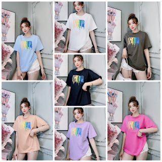 Chuyên sỉ Áo phông cotton khô form oversize dưới 75kg gappppp Xưởng may YoYo chuyên sỉ áo thun thái