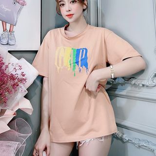 Chuyên sỉ Áo phông cotton khô form oversize dưới 75kg gappppp Xưởng may YoYo chuyên sỉ áo thun thái