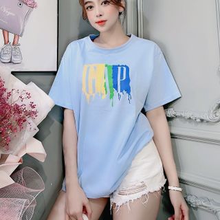 Chuyên sỉ Áo phông cotton khô form oversize dưới 75kg gappppp Xưởng may YoYo chuyên sỉ áo thun thái