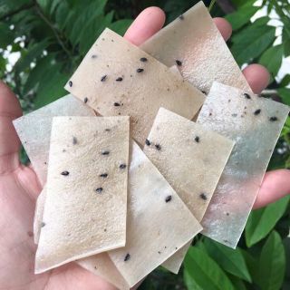 Bánh phồng nước cốt dừa VỊ CHUỐI - Bánh phồng Cà Mau - Hộp 1KG giá sỉ