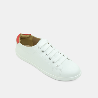 Giày Sneaker Nữ Trắng Phối Màu Viền Gót Phong Cách BA0331220 - Zelda Star