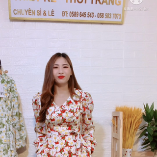 Đầm hoa cúc