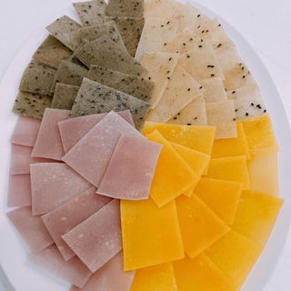 Bánh phồng nước cốt dừa 4 vị - Bánh phồng Cà Mau - Hộp 1KG