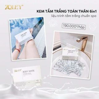 Tắm trắng zoley 6in1 giá sỉ