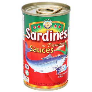 THÙNG 50 LON CÁ HỘP SỐT CÀ SARDINES SAILER WHEEL 155G
