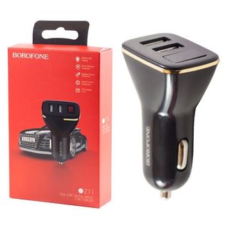 Tẩu sạc nhanh 2 cổng usb ô tô xe máy Vision 2021