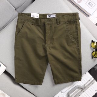 QUẦN NAM SHORT KAKI DÂY KÉO NĂNG ĐỘNG SIZE 29-36