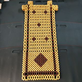 Đệm ô tô hạt gỗ thông