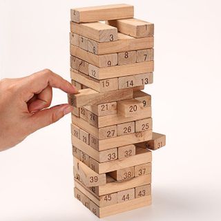 BỘ TRÒ CHƠI RÚT GỖ SIZE LỚN 54 THANH (21.5x6.8)cm