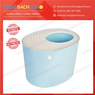 Bô vệ sinh cho mèo, bằng nhựa, mã hàng PUNT530, màu xanh, hiệu Iris giá sỉ