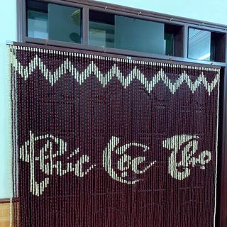Mành rèm hạt gỗ