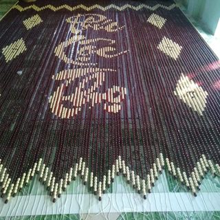 Mành rèm hạt gỗ