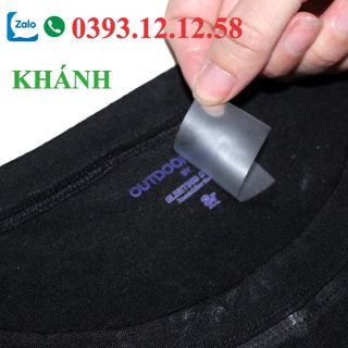 Nhãn ép nhiệt quần áo may mặc cao cấp