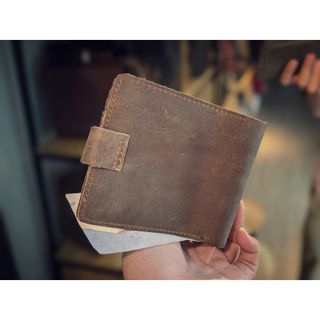 [DA THẬT 100%] Ví Nam cực chất Da bò sáp, BẢO HÀNH 2 NĂM