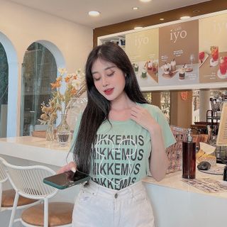 Chuyên sỉ Áo thun thái form dưới 60kg mikemussss Xưởng may YoYo chuyên sỉ áo thun thái