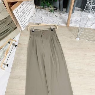 Quần tây ống rộng. Lưng thun