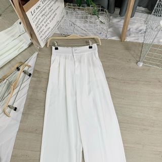 Quần tây ống rộng. Lưng thun
