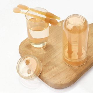 Set Rơ lưỡi, bàn chải silicon và cốc vệ sinh khoang miệng cho bé sơ sinh - 18tháng