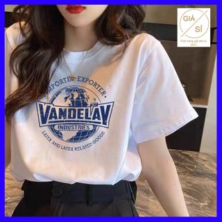Áo thun áo phông nữ in hình logo cách điệu thun cotton freesize