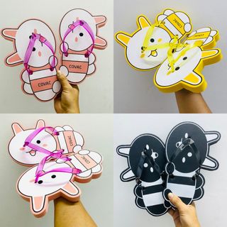 dép nữ con thỏ xinh xắn nhiều màu.dép kẹp nữ con thỏ