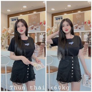 Chuyên sỉ Áo thun thái form dưới 60kg adollol Xưởng may YoYo chuyên sỉ áo thun thái