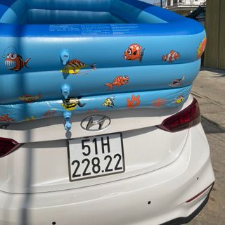 Bể bơi 1m8 3 tầng hình cá l2