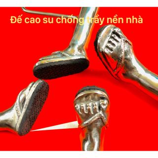 Chân chóng xe máy hình bàn chân inox đặc xe SH,EXCITER,WINNER,VARIO,AB,VISION,WAVE,NOUVO các loại
