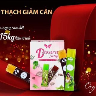Thạch giảm cân Detoxret Jelly. Combo 2 hộp giảm 7_10kg . Hàng chính hãng có bảo hành