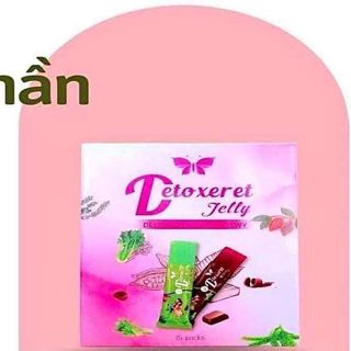 Thạch giảm cân Detoxret Jelly. Combo 2 hộp giảm 7_10kg . Hàng chính hãng có bảo hành