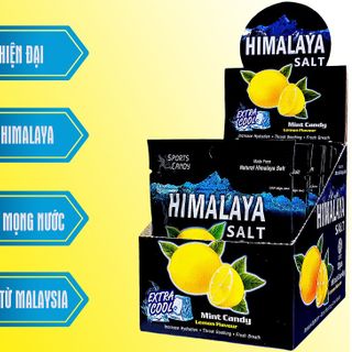 Kẹo chanh muối hồng Himalaya (180g x 12 Hộp x 1 Thùng)