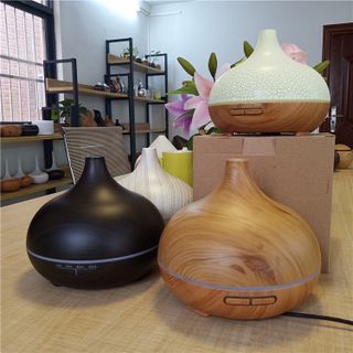 Máy Xông Tinh Dầu Cổ Cao Kèm điều khiển từ xa