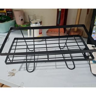 Kệ sắt để đồ nhà vệ sinh đa năng, Kệ để đồ toilet thông minh, Kệ để đồ phòng tắm nhà vệ sinh tiện lợi - Hồng Kỳ