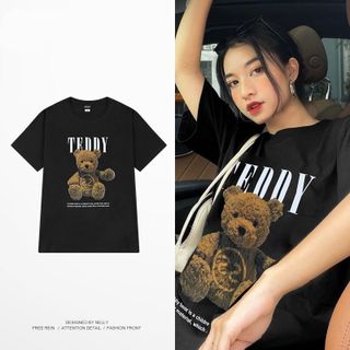 Áo thun form rộng, tay lỡ, unisex giá sỉ