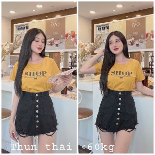 Chuyên sỉ Áo thun thái form dưới 60kg shopppp Xưởng may YoYo chuyên sỉ áo thun thái