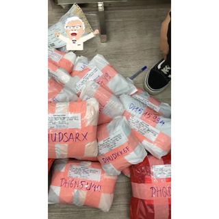 BĂNG KEO MÀU HỒNG BABY Siêu Xinh/ 6 CUỘN - Bao Bì Khả Anh